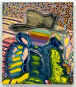 Bart Kok, Painterbation 2, 2016, 75 x 70 cm, oil on canvas