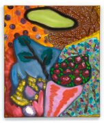 Bart Kok, The creative cap (mijn klak), 2017, 80 x 70 cm, oil on linen