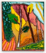 Bart Kok, leaf, liefe, leave, leafes, 2017, 80 x 70 cm, oil on linen